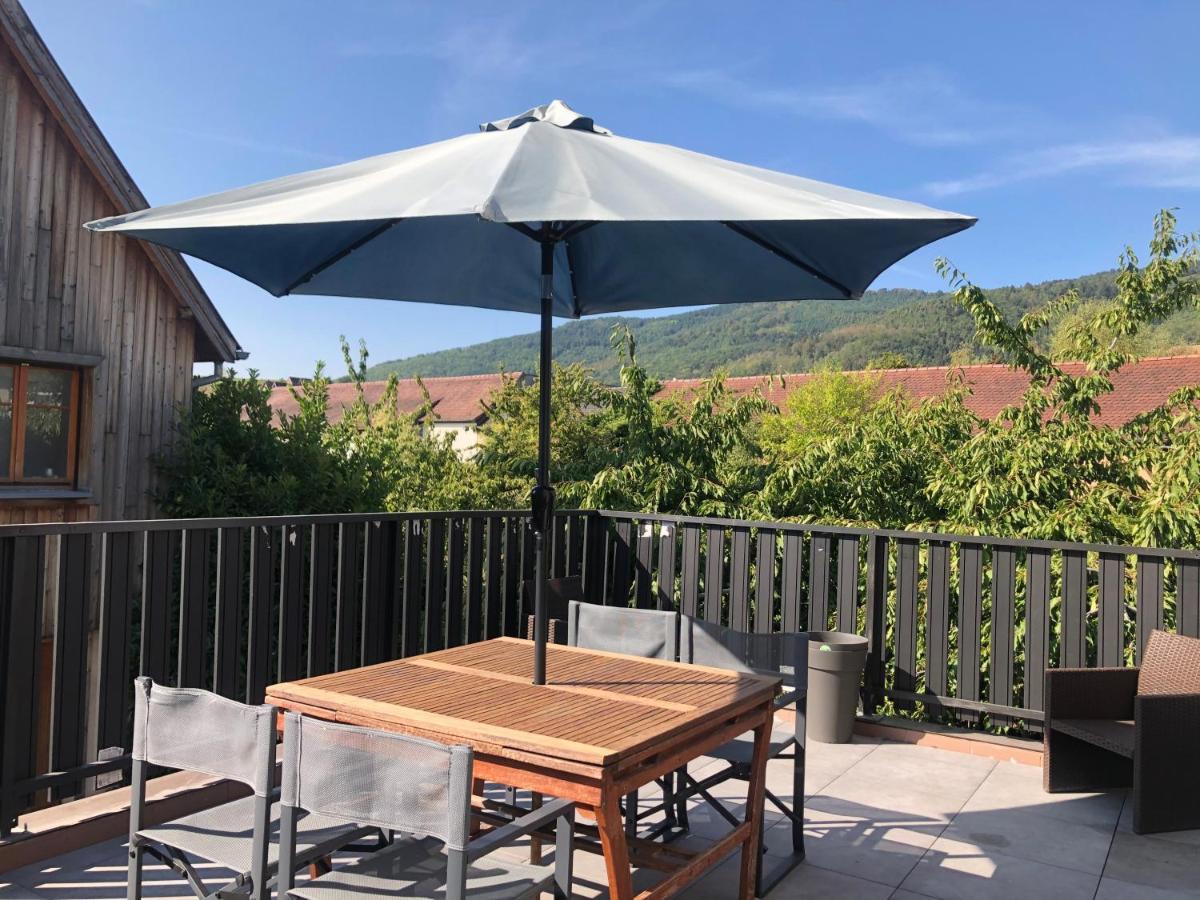 Appartement 2 Chambres Au Coeur Du Vignoble Avec Terrasse Riquewihr Buitenkant foto